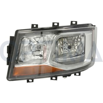 FRONT HEADLAMP LEFT MANUAL SCANIA S R G P 16-