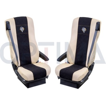 SEAT COVER BEŻOWY DAF XF105/106 12-