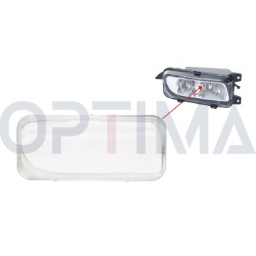 FOG LAMP GLASS RIGHT MERCEDES ACTROS MP2 MP3